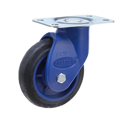 上杉輸送機製作所（PRESTAR）ゴム自在キャスター【DPG-P100RB】