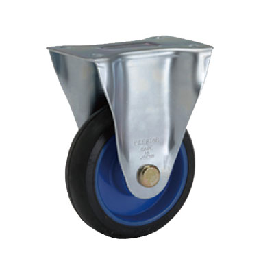 上杉輸送機製作所（PRESTAR）ゴム固定キャスター【DSR-130RB】