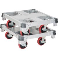 長谷川工業FCアルミイットン台車【FC4-0775】スタッキング画像クリックで拡大表示