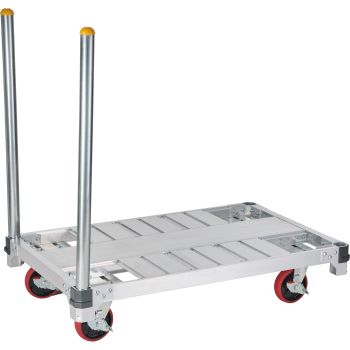 アルミイットン台車【FC4-1275】単管パイプ差込画像クリックで拡大表示