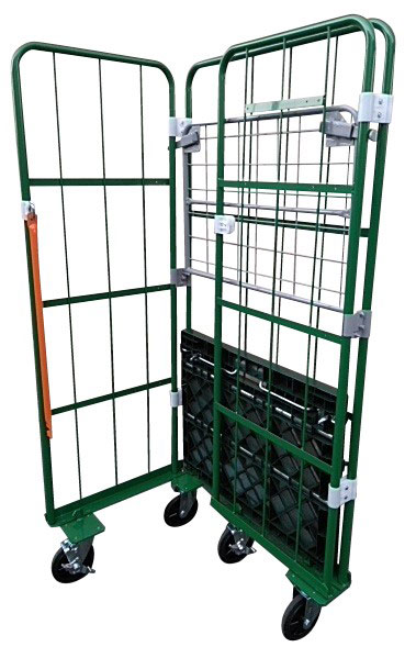 かご台車 LRC60J-PG/PI W850 × D650 × H1700mm〈静音〉