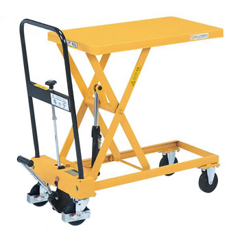 手動式リフター台車リフトテーブルキャデ【LTX-H150-7S】