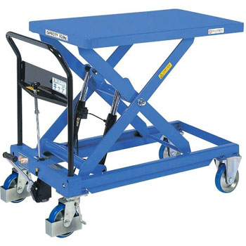 をくだ屋技研OPK LTX-H800-10（手動式リフター リフトテーブルキャデ