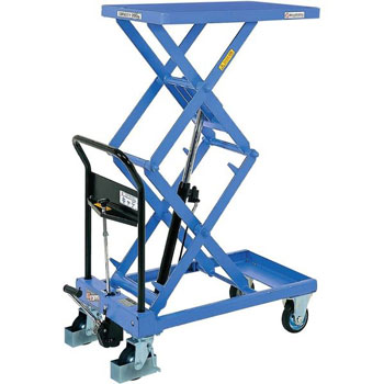 手動式リフター台車リフトテーブルキャデ【LTX-WH200-13】