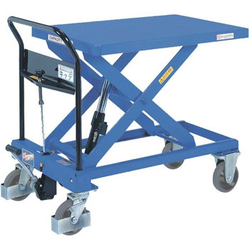 手動式リフター台車リフトテーブルキャデ【LTXC-H550-9L】