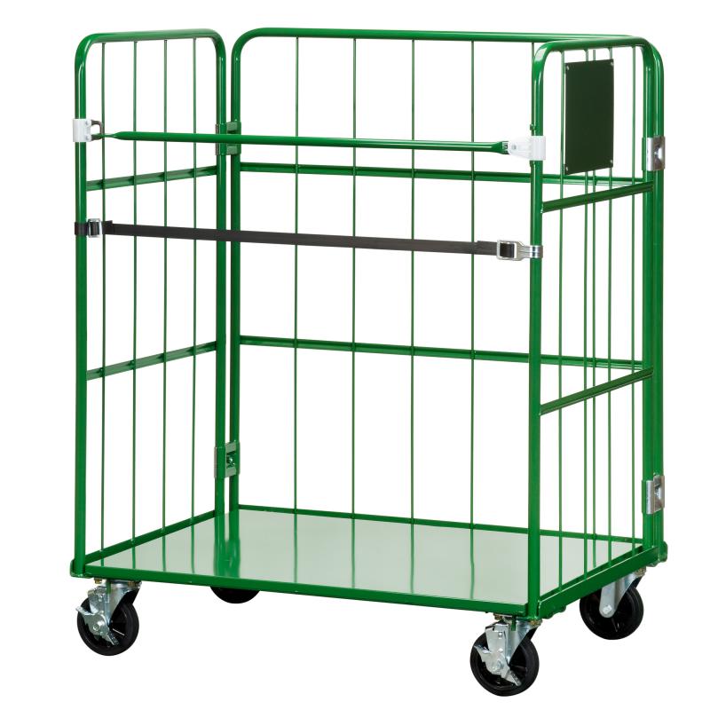 カゴ台車  ロールボックス台車 ラスティーパレット 高さ1700mm×横幅800mm×奥行600mm RC-5-45C/RC-5-45A（ナンシンカゴ台車ラスティーパレット）販売ページ