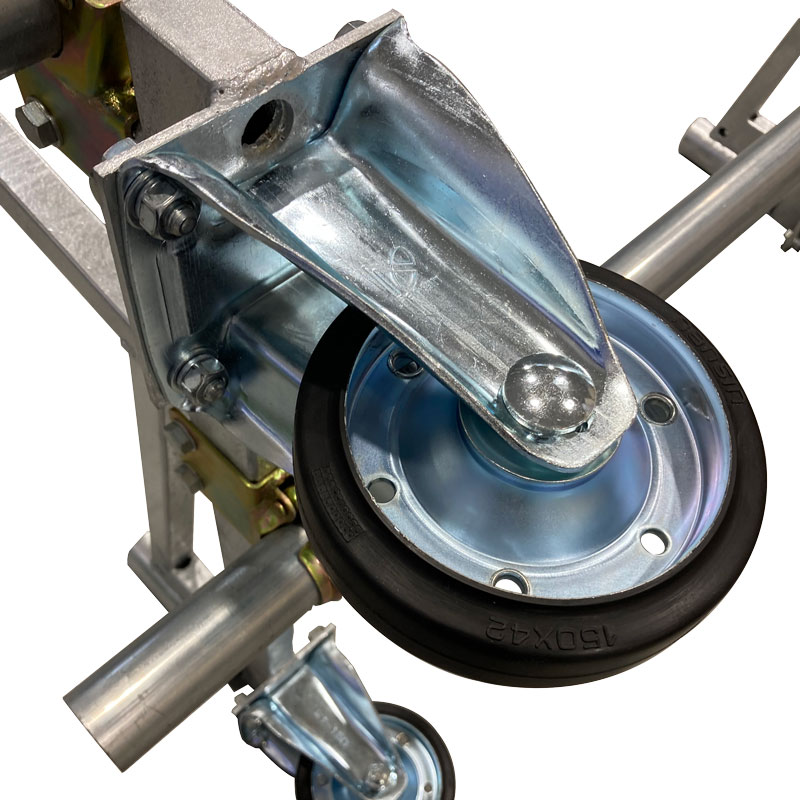 エビス TWIN-STAND500（スチール製単管パイプ組立立て掛け台車）販売