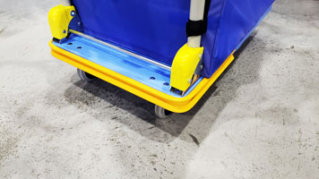 台車オプション品【カーボーイ台車用やわらかバンパークッションYB-02】クリックで拡大表示