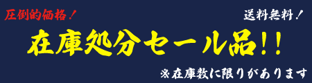 在庫処分セール品です在庫数には限りがあります